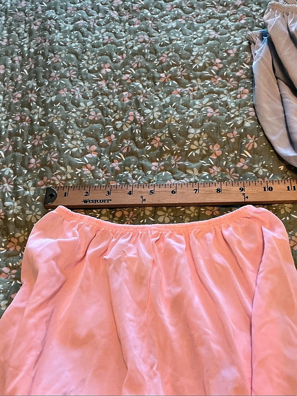 Sweet 1960’s Vintage Granny Panties Bundle of 3 Nylon Lace Trim Panties 7 Like N - Picture 11 of 13